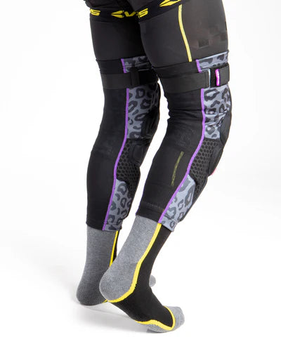 EVS Slayco96 Knee Guard Pair Ghost/Leopard