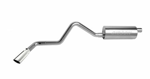 Gibson 2005 - 2006 Ford F-250 Super Duty XL 6.8L 3in Cat-Back Single Exhaust - Stainless