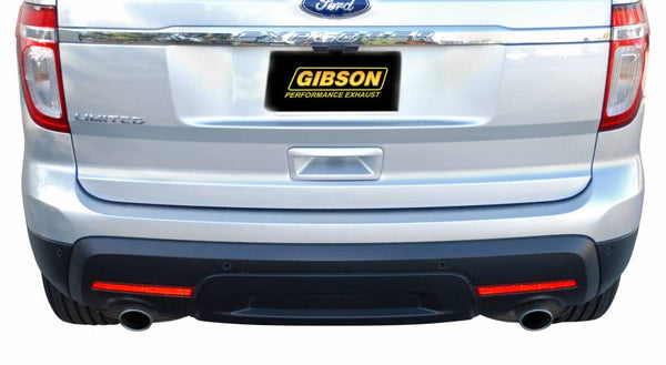 Gibson 2011 - 2019 Ford Explorer 2.0L / 3.5L 2.25in Axle-Back Dual Exhaust - Stainless