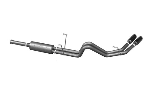 Gibson 2000 - 2003 Toyota Tundra 4.7L Extended Cab 2.5in Cat-Back Dual Sport Exhaust - Aluminized