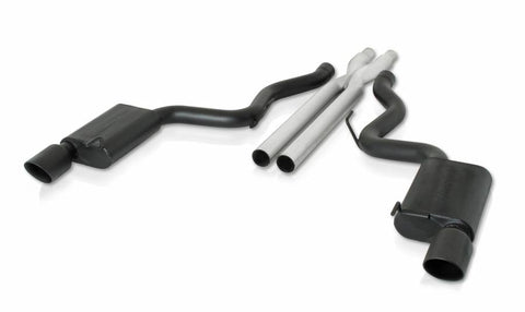 Gibson 2015 - 2017 Ford Mustang GT 5.0L 3in Cat-Back Dual Exhaust - Stainless