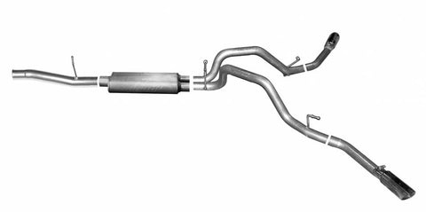 Gibson 2014 - 2020 Cadillac Escalade / GMC Yukon 6.2L 3.5in/2.25in Cat-Back Dual Extreme Exhaust - Aluminized