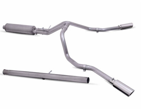 Gibson 2019 - 2024 Silverado/GMC Sierra 1500 5.3L Crew Cab Cat-Back Dual Sport Exhaust