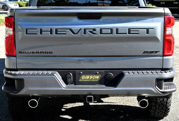 Gibson 2019 - 2024 Silverado/GMC Sierra 1500 5.3L Crew Cab Cat-Back Dual Extreme Exhaust