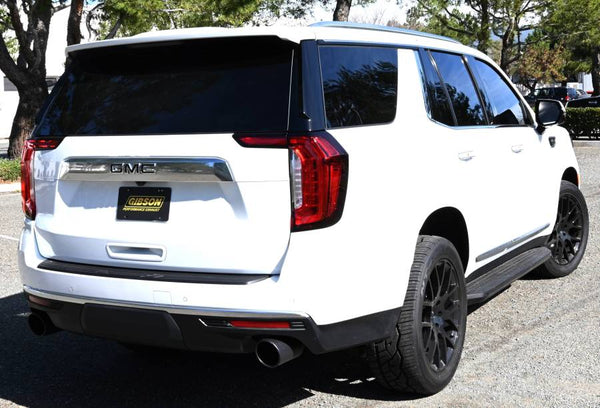 Gibson 2021 + GMC Yukon/Chevrolet Tahoe 5.3L 2/4wd Black Elite Cat-Back Exhaust -Stainless