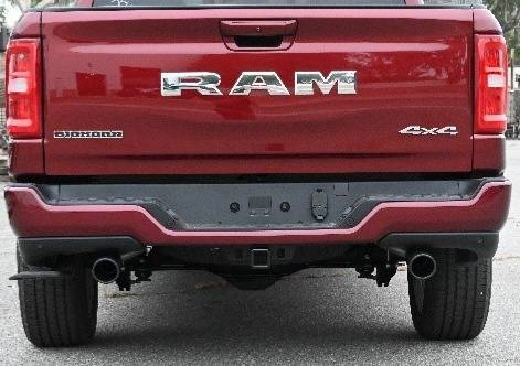 Gibson 2025+ Dodge Ram 3.6L V6 Crew Cab Standard Bed Cat-Back Dual Sport Exhaust - Polished SS Tips