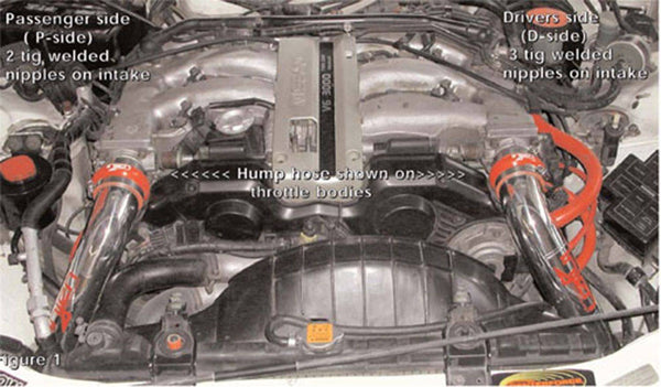 Injen 1990 - 1996 Nissan 300Z V6 3.0L Non Turbo Polished Short Ram Intake