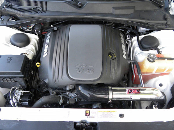 Injen 2009 - 2014 Dodge Challenger / 2006 - 2010 Charger / 2005 - 2010 300C Hemi 5.7L V8 SRT-8 6.1L 5.7L V8 Polished Power-Flow Air