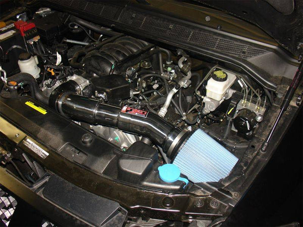 Injen 2004 - 2015 Nissan Titan / Armada / 2004 - 2010 QX56 5.7L V8 Wrinkle Black Short Ram Intake System w/ MR Tech