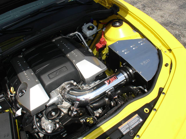Injen 2010 - 2015 Camaro 6.2L V8 Wrinkle Black Power-Flow Short Ram Air Intake System
