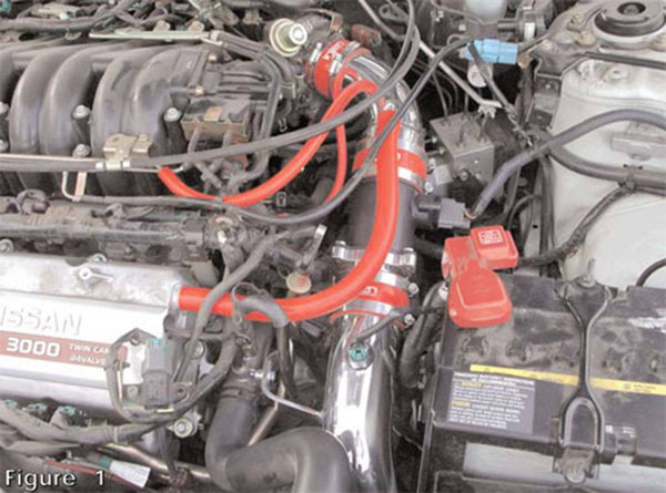 Injen 2000 - 2001 Maxima V6 3.0L Black Cold Air Intake