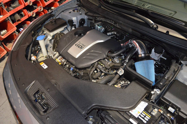 Injen 2015 - 2018 Hyundai Sonata / 2015 - 2020 KIA Optima 1.6L (t) Polished Short Ram Intake w/ Heat Shield