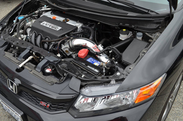 Injen 2012 - 2015 Honda Civic Si 9th Gen/ 2013 - 2015 Acura ILX 2.4L 4 Cyl Black True Cold Air Intake w/ MR Tech
