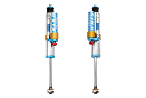 King Shocks 2005+ Ford F-250 4WD Front 2.5 Dia Remote Reservoir Shock w/Adj for 1-2.5in Lift (Pair)