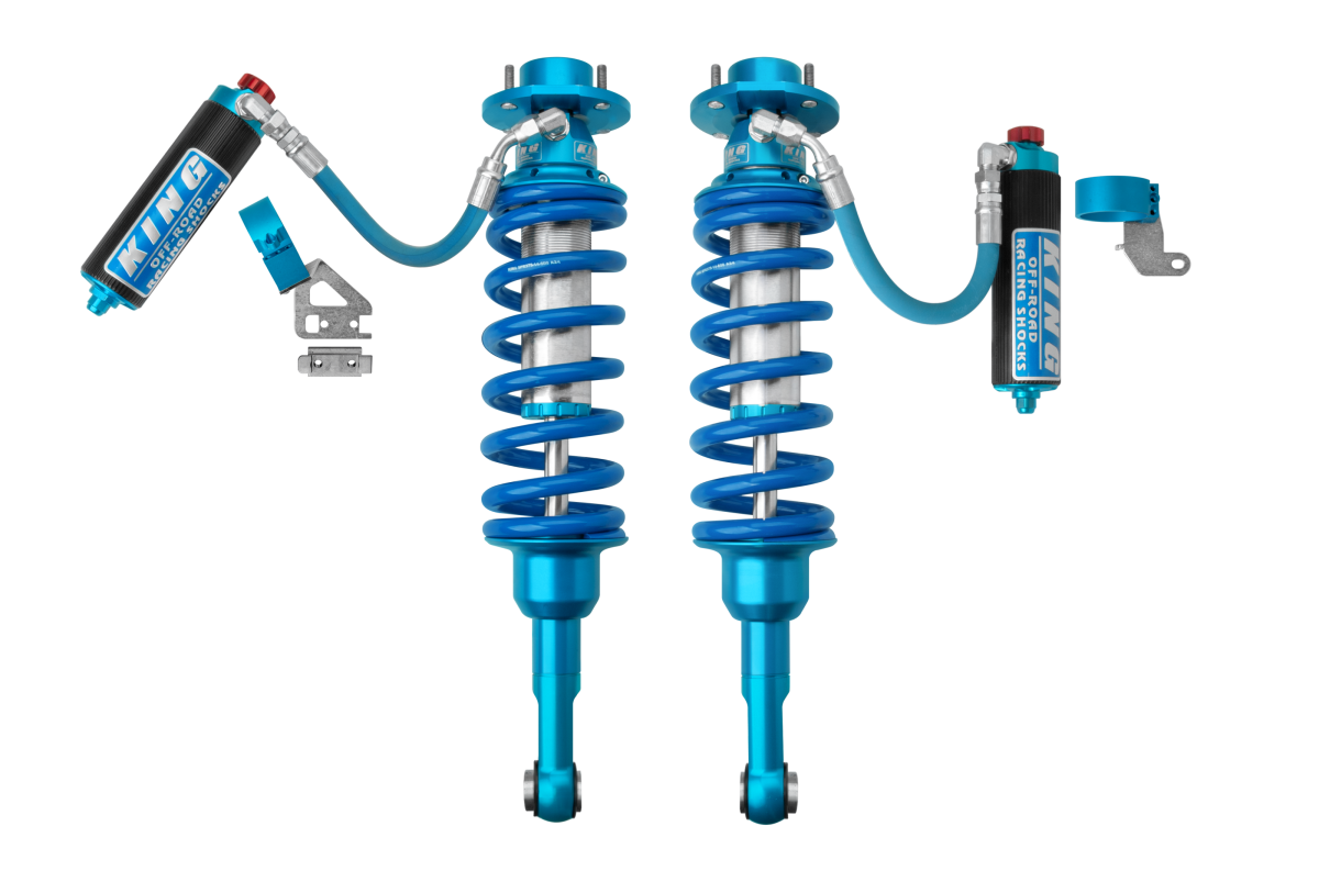 King 2024+ Lexus GX550 Performance Front CoilOvers Extended Travel Shock Kit W/ Comp Adj