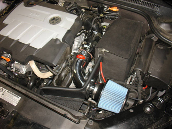 Injen 2010 - 2014 VW Golf 2.0L Turbo Diesel Polished Tuned Air Intake w/ MR Tech&Super Filter