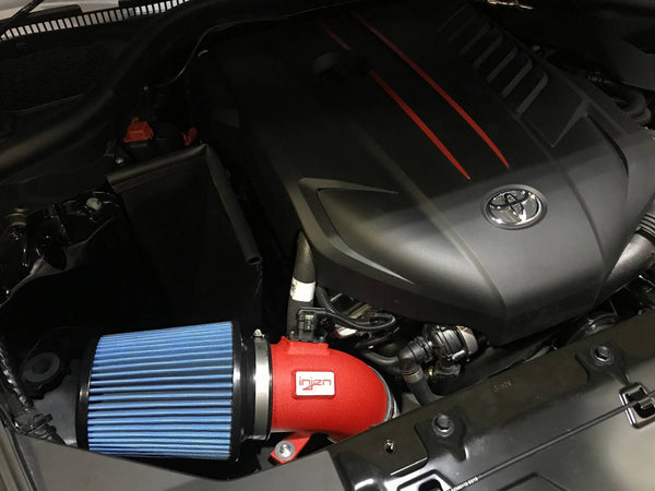 Injen 2020 + Toyota Supra L6-3.0L Turbo (A90) SP Cold Air Intake System - Wrinkle Red