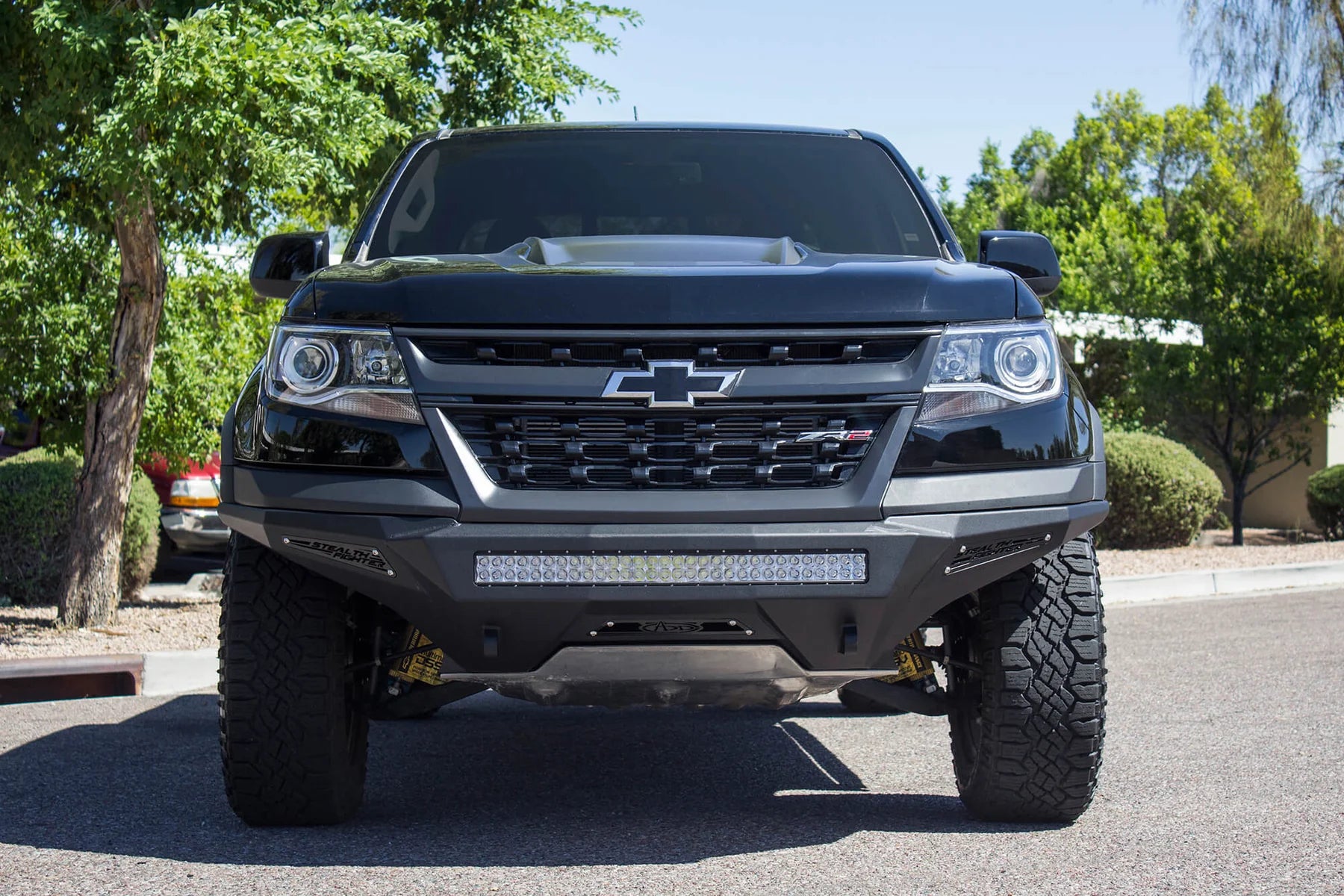 Addictive Desert Designs 2017 - 2020 Chevy Colorado ZR2 Stealth Fighter Front Bumper