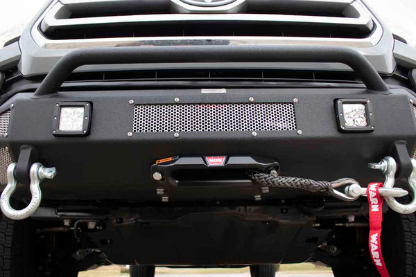 Fishbone Offroad  2016-2023  Toyota Tacoma Center Stubby Winch Front Bumper