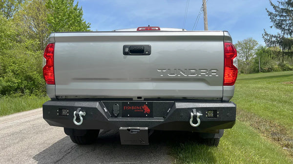 Fishbone Offroad 2014-2021 Toyota Tundra Rear Bumper - Black Texture