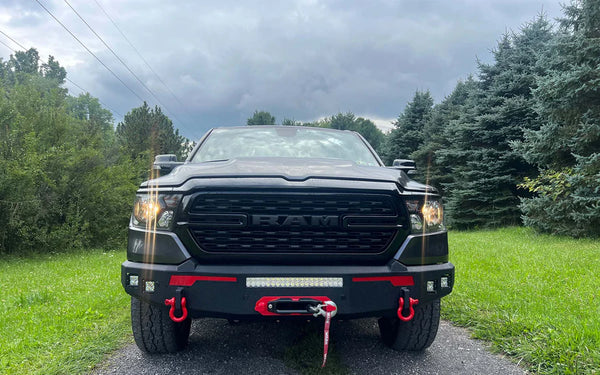 Fishbone Offroad 2019 - 2024 Ram 1500 Pike Front Bumper - Black