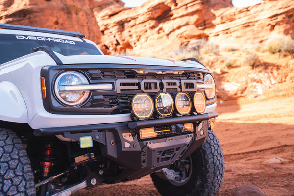DV8 Offroad 2022+ Ford Bronco Raptor Tube Front Bumper