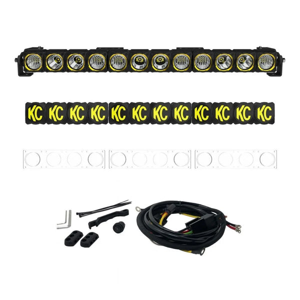 KC HiLiTES Flex Era LED Light Bar - 30" - Master Kit