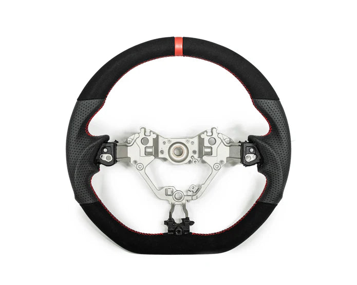 FactionFab Steering Wheel - Leather/Suede - 2017 + BRZ / Toyota 86 / 2022 + Toyota GR86