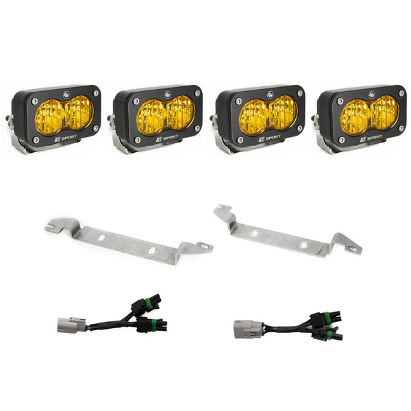 Baja Designs 2025+ Toyota 4Runner TRD Pro/Trailhunter S2 Sport OEM Fog Light Kit - Amber