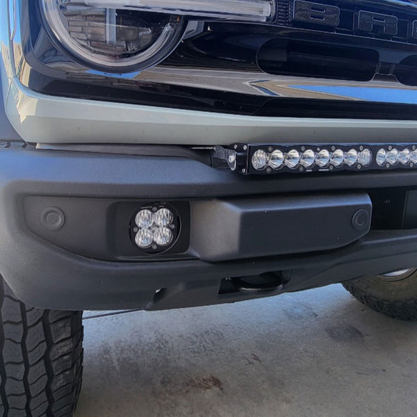 Baja Designs Squadron-R Sport Fog Pocket Light Kit - Ford 2019 - 2023 Ranger / 2021 + Bronco w/ Plastic Bumper/Capable Bumper