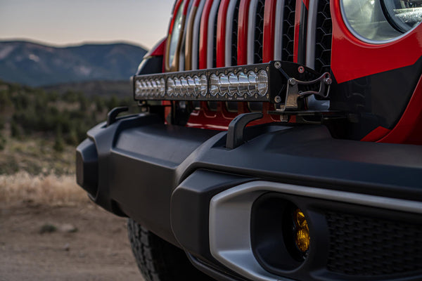 Baja Designs OnX6+ 30 Inch Bumper Light Kit - Jeep 2020-2024 Gladiator / 2018-2024 Wrangler JL w/ OE Plastic Bumper