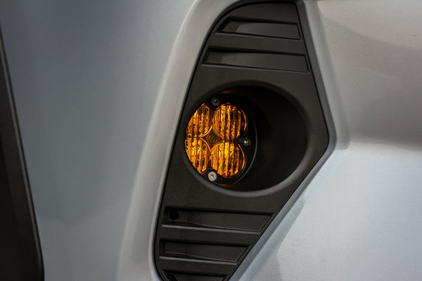 Baja Designs Squadron-R Sport Fog Pocket Light Kit - Toyota 2016-2021 RAV4 / 2014-2019 Highlander - Amber