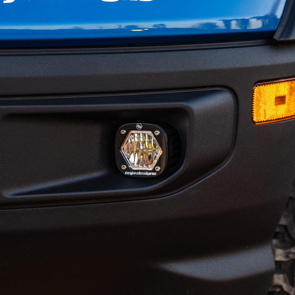 Baja Designs 2021 + Ford Bronco Sport S1 WC LED Fog Pocket Light Kit - Clear