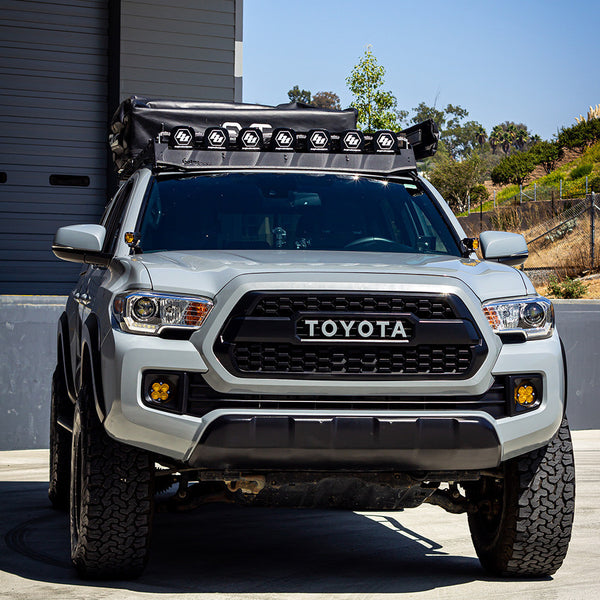 Baja Designs Prinsu Roof Rack 7 XL Linkable Light Kit (Fits Any Prinsu Rack) - Toyota 2010-2024 4Runner / 2007-2014 FJ Cruiser / 2005-2023 Tacoma / 2007-2021 Tundra
