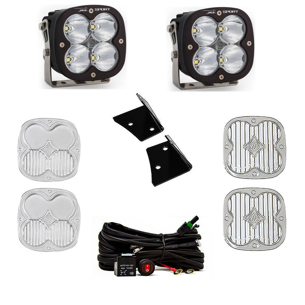 Baja Designs Jeep JK XL Sport A-Pillar Light Kit - Jeep 2007 - 2018 Wrangler JK