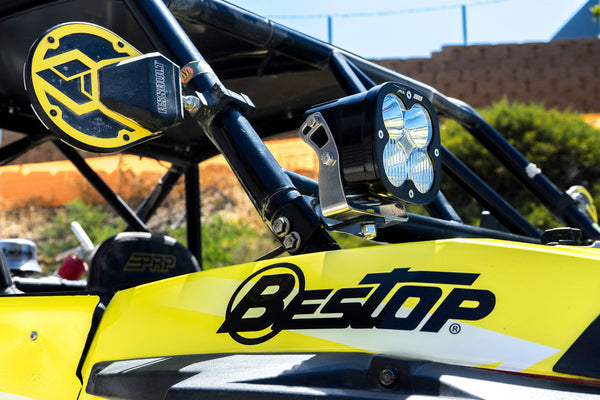 Baja Designs XL Sport A-Pillar Light Kit - Polaris 2014 - 2022 RZR XP 1000 / XP Turbo / Turbo S