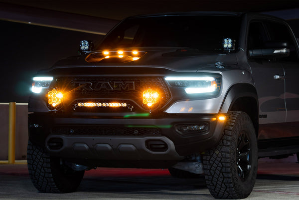 Baja Designs LP9 Pro Bumper Light Kit - RAM 2019 - 2023 1500 Rebel / 2019 - 2023 1500 TRX
