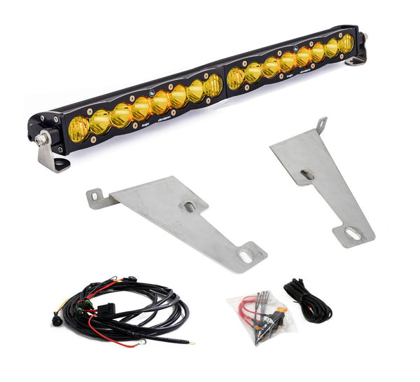 Baja Designs S8 20 Inch Behind Bumper Light Bar Kit - Toyota 2022 + Tundra / 2022 + Sequoia - Amber
