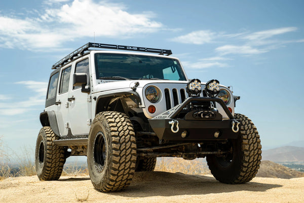 DV8 Offroad 2007 + Jeep Wrangler JK/JL & 2020 + Gladiator JT FS-15 Series Front Bumper