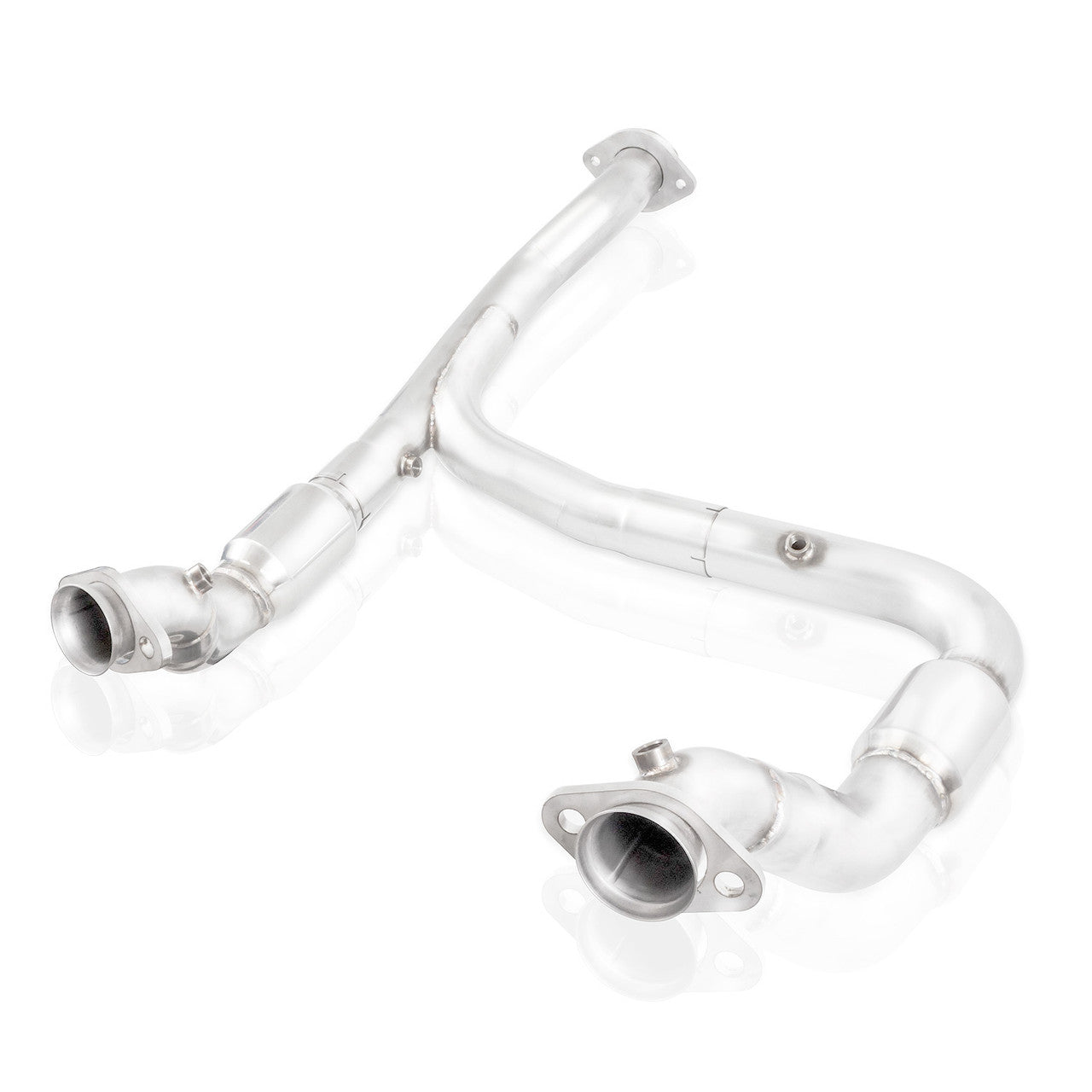 Stainless Works 2015 - 2020 F-150 3.5L Downpipe 3in High-Flow Cats Y-Pipe Factory Connection