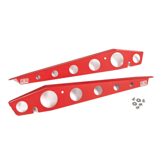 GrimmSpeed 2015 - 2021 Subaru WRX/STI Fender Shrouds - Black / Red / Neon Green