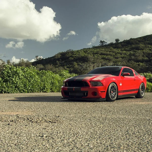 Forgestar F14 Drag 17x9.5 / 6x135 BP / ET25 / 6.23in BS Satin Black Wheel