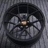 BBS RI-D 20x9.5 5x112 ET10 82mm Matte Black Wheel 82mm PFS Ring/Clip Required
