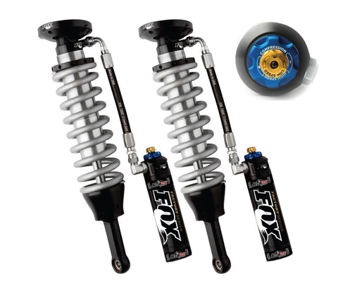 Fox 2015 - 2022 Colorado / Canyon 4WD 2.5 Factory Series 4.5in. R/R Front Coilover Set w/DSC Adj. / 0-2in. Lift