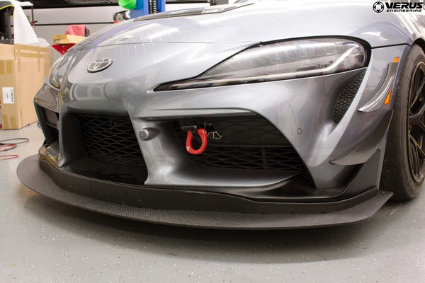 Verus High Downforce Front Splitter Kit - Mk5 Toyota Supra
