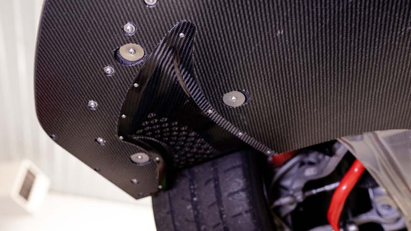 Verus High Downforce Front Splitter Kit - Mk5 Toyota Supra