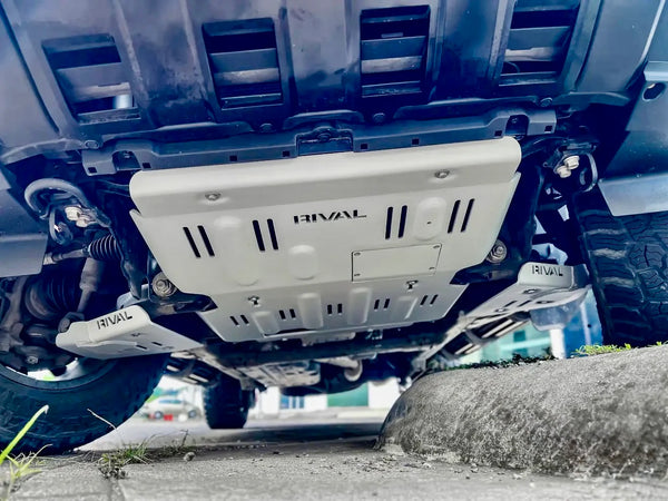 Rival 2024 + Present Toyota Tacoma 4th Gen Aluminum Engine Skid Plate