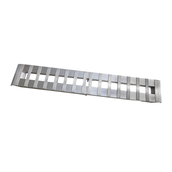 Gen-Y Heavy-Duty 8ft Aluminum Foldable Loading Ramps 15in x 96in 3K Capacity - Single