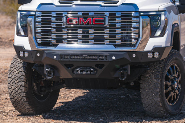 DV8 Offroad 2024-2026 GMC Sierra 2500/3500 Spec Series Front Bumper