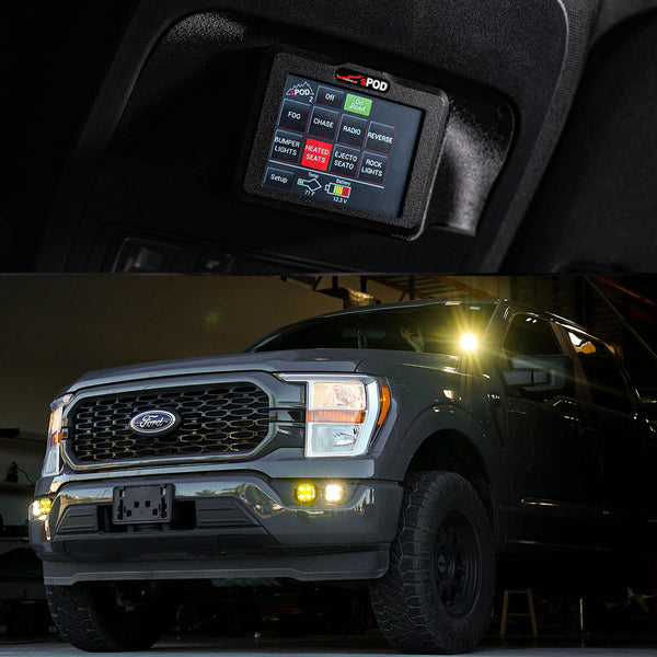 SPOD Touchscreen BantamX Vehicle Kit - Ford 2021-On F-150; 2021-On F-150 Raptor, 2024-On F-150 Raptor 37/R